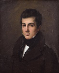 エドゥアール・ベルタンの肖像 作： Pierre Louis Delaval